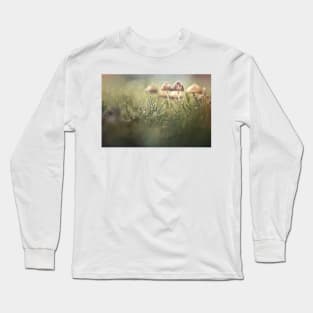 Getting wet in a row Long Sleeve T-Shirt